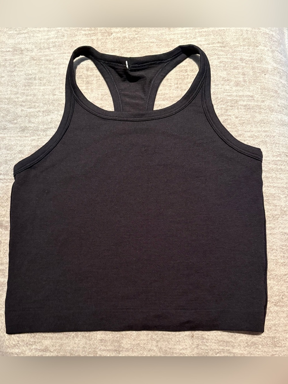 lululemon athletica Black Racerback Tank